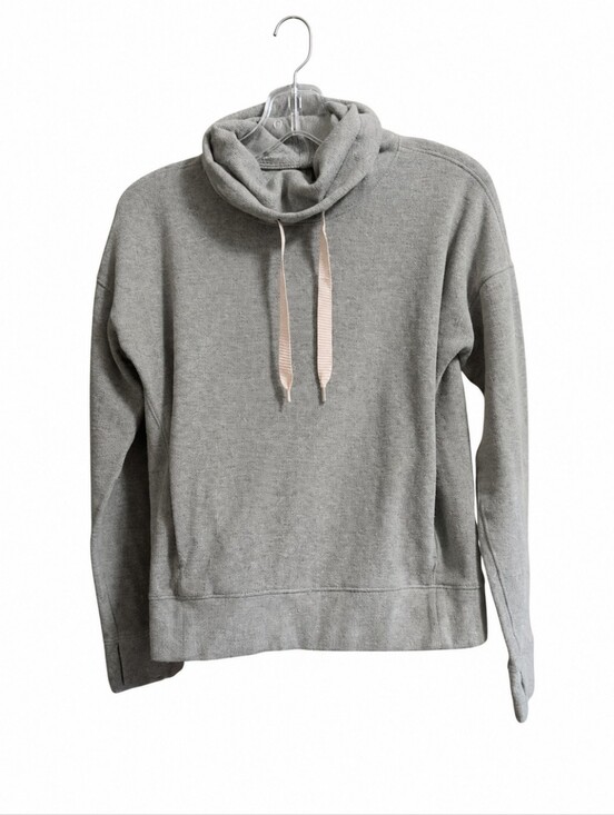 lululemon athletica Tops - Lululemon Women's Gray Cowl Neck Pullover Sweatshirt Size 4 Soft Cozy Long Sleev